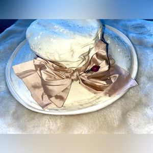 Vintage Hemp/Silk Sun Hat by Rosehip Canada